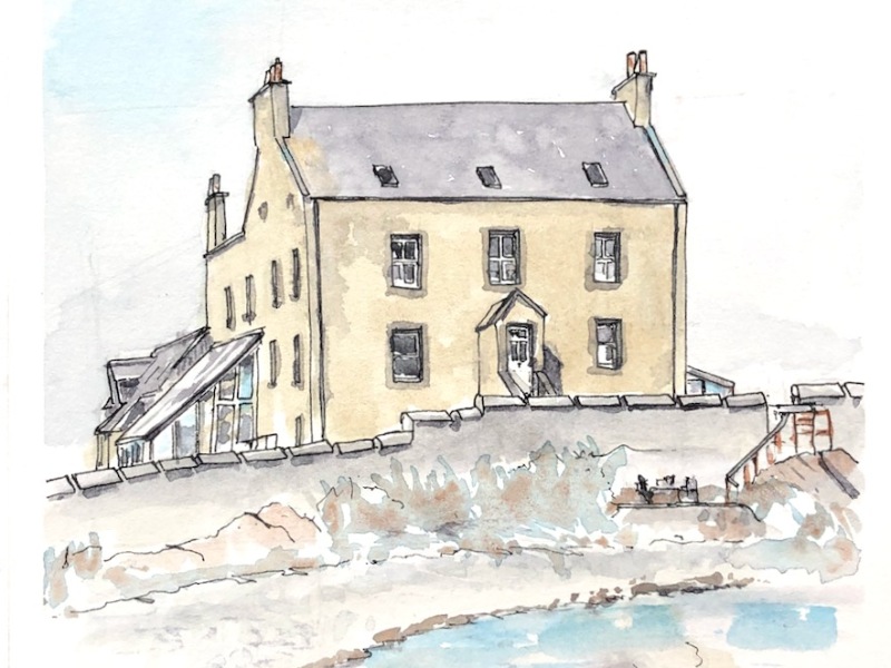 Shetland: Burrastow House